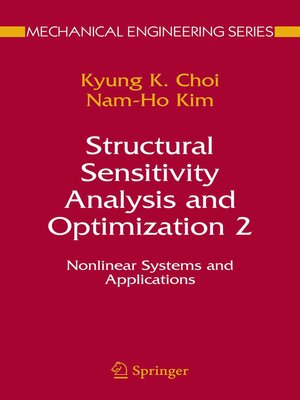 cover image of Structural Sensitivity Analysis and Optimization 2